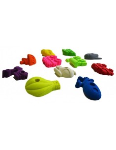 Kinderklettergriffe: 11 Griffe Thema "Fahrzeuge" 2