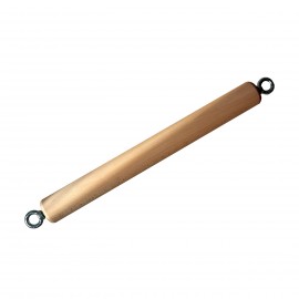 target10a Roller Bar 65mm – Drehende Klimmzugstange aus Holz fürs Klettertraining