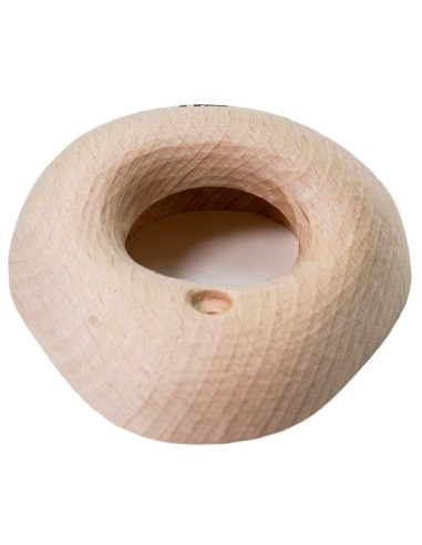 Wooden Deep 2-Fingerpocket - Klettergriff aus Holz