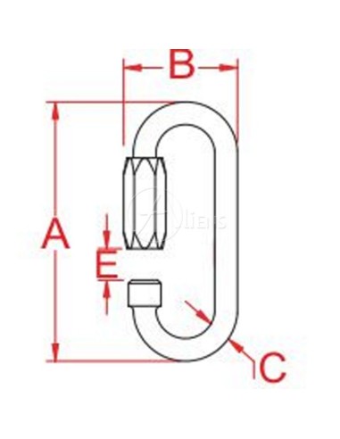 Kong - Quick Links CS Schraubglieder 10mm