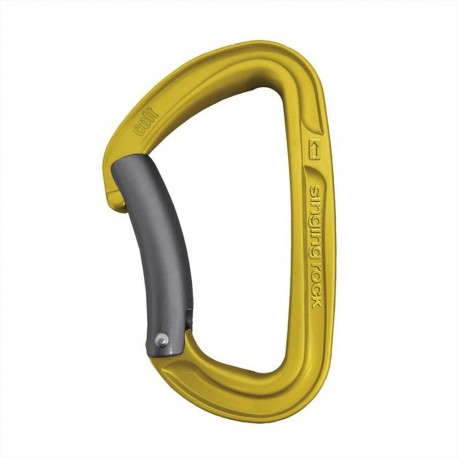 Singing Rock Karabiner Colt Bent - Gelb