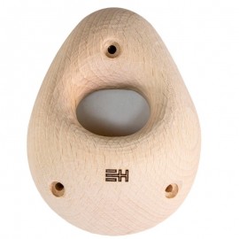 Wooden Deep 2-Fingerpocket - Klettergriff aus Holz