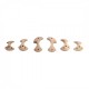 Wooden Small Axe Pinches - 6 Wooden Symmetric Climbing Holds - Pinches