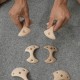 Wooden Small Axe Pinches - 6 Wooden Symmetric Climbing Holds - Pinches