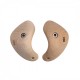 WOODEN BLOWJUGS L2 - Two Symmetric Wood Climbing Holds XL Jugs