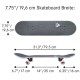 Contract 5 Komplett Skateboard Black-Knight