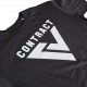 Contract 5 Skateboards Logo T-Shirt Jugendliche und Erwachsene