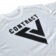 Contract 5 Skateboards Logo T-Shirt Jugendliche und Erwachsene