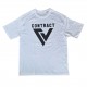 Contract 5 Skateboards Logo T-Shirt Jugendliche und Erwachsene