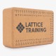 Lattice Flex Block - Cork Yoga Block