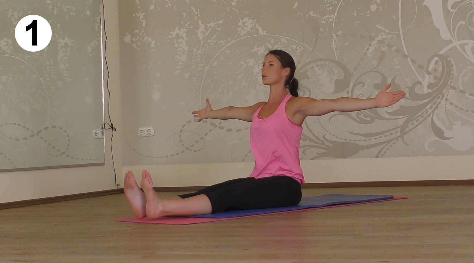 Yoga Twist - Schritt 1
