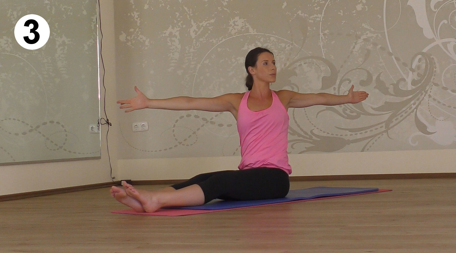 Yoga Twist - Schritt 3
